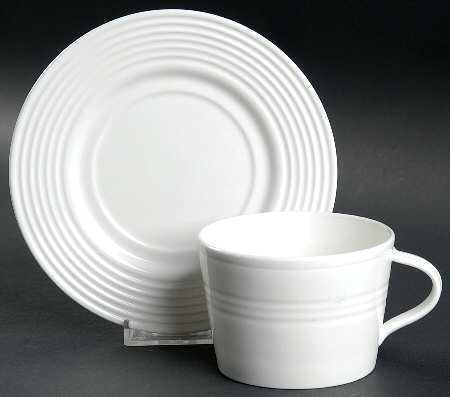 Tin Can Alley Flat Cup & Saucer Set