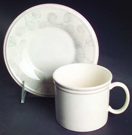 Money Tree Flat Cup & Saucer Set