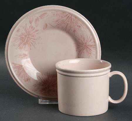 Thistle Flat Cup & Saucer Set