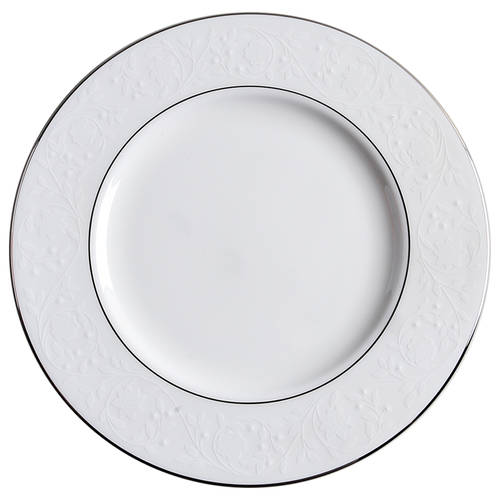 Floral Veil Accent Luncheon Plate