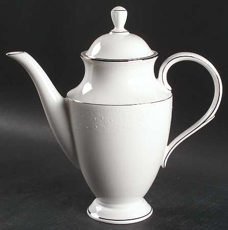 Floral Veil Coffee Pot & Lid