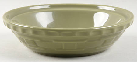 Woven Traditions Sage 7" Pie Baking Plate
