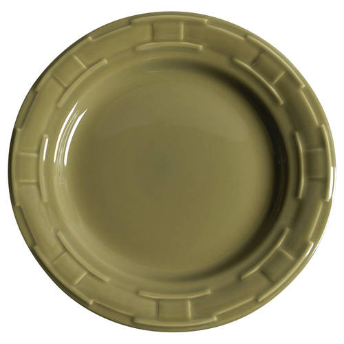 Woven Traditions Sage Luncheon Plate