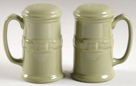 Woven Traditions Sage Stove Top Salt & Pepper Set