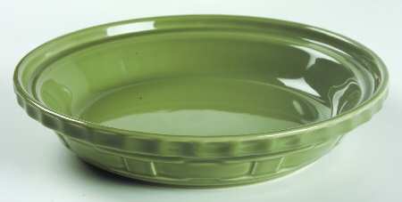 Woven Traditions Sage 10" Pie Baking Plate