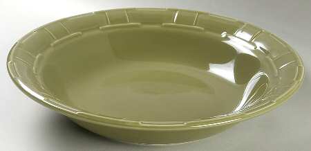 Woven Traditions Sage 12" Pasta Serving Bowl