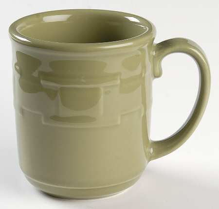 Woven Traditions Sage Mug