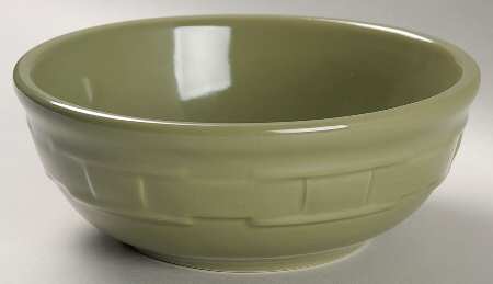 Woven Traditions Sage Coupe Cereal Bowl