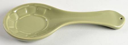 Woven Traditions Sage Spoon Rest/Holder (Holds 1 Spoon)