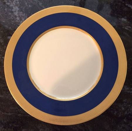 M70 Chinese Blue Service Plate (Charger)