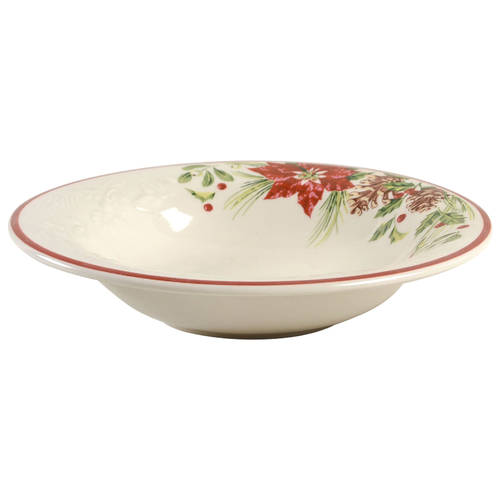 Nature's Garland Large Rim Soup Bowl