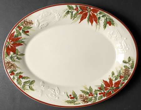 Nature's Garland 15" Oval Serving Platter