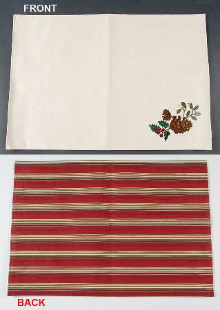 Nature's Garland Reversible Cloth Placemat