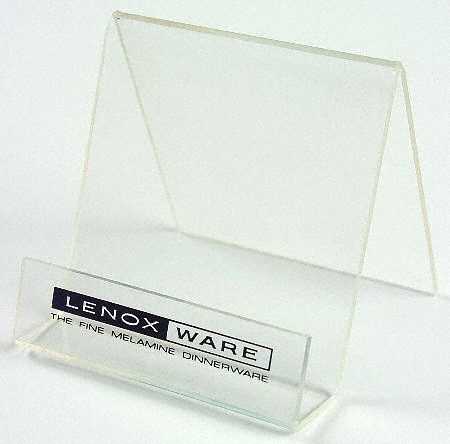 Advertising Signs Plastic Display Stand Advertising Sign