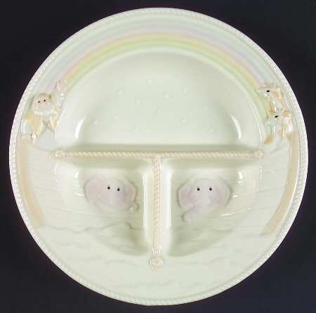 Noahs Ark (3 Part) Divided Plate by Lenox