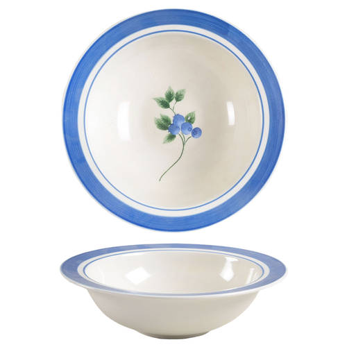 Blueberry 9" Round Vegetable Bowl