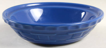 Woven Traditions Cornflower 7" Pie Baking Plate