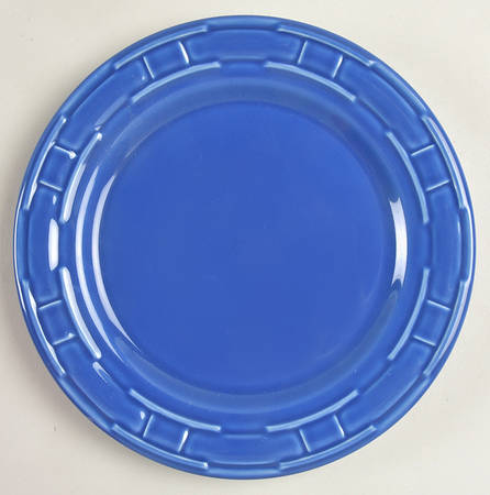 Woven Traditions Cornflower Luncheon Plate