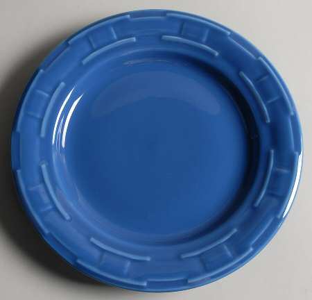 Woven Traditions Cornflower Luncheon Plate