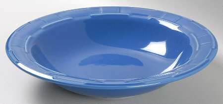 Woven Traditions Cornflower 9" Individual Pasta Bowl