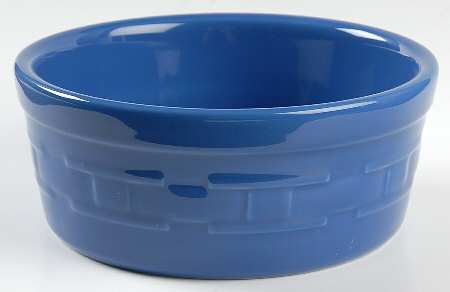 Woven Traditions Cornflower Pet Bowl