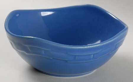 Woven Traditions Cornflower Ripple Bowl