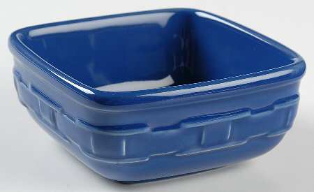 Woven Traditions Cornflower Square Cereal Bowl