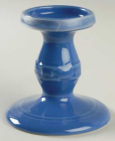 Woven Traditions Cornflower Ceramic Base for Glassware Trifle Bowl & Plast Lid