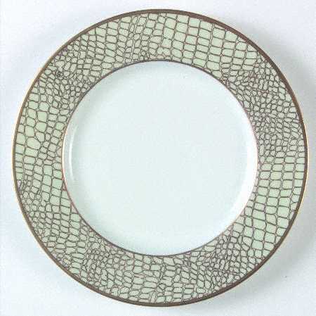 Estate Crocodile Accent Salad Plate