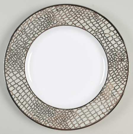 Estate Crocodile Accent Salad Plate