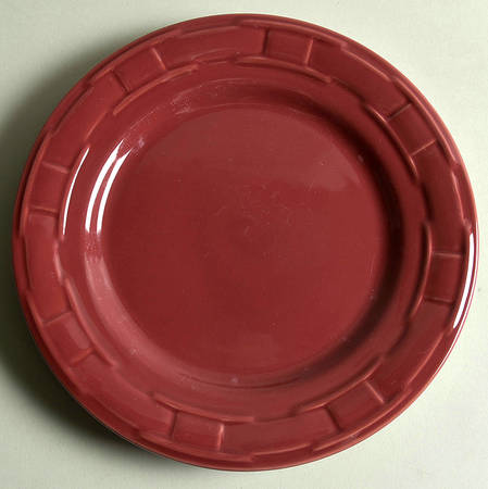 Woven Traditions Paprika Dinner Plate
