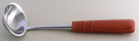 Woven Traditions Paprika Gravy Ladle with Stainless Bowl