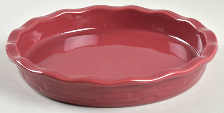 Woven Traditions Paprika 9" Pie Baking Plate