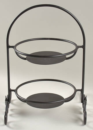 Woven Traditions Paprika Metal Rack for 2 Pie Plates