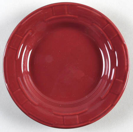 Woven Traditions Paprika Bread & Butter Plate