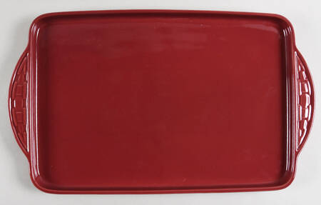 Woven Traditions Paprika 16" Rectangular Tray/Baker Lid (for RB16LT)