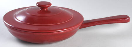 Woven Traditions Paprika 8" Skillet & Lid