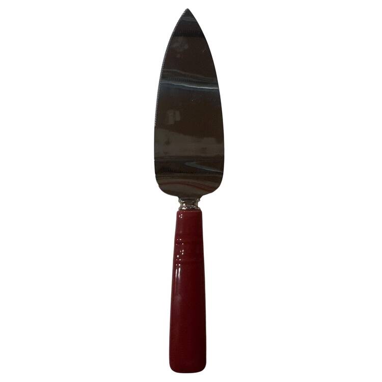 Woven Traditions Paprika Pie & Cake Server with Stainless Blade