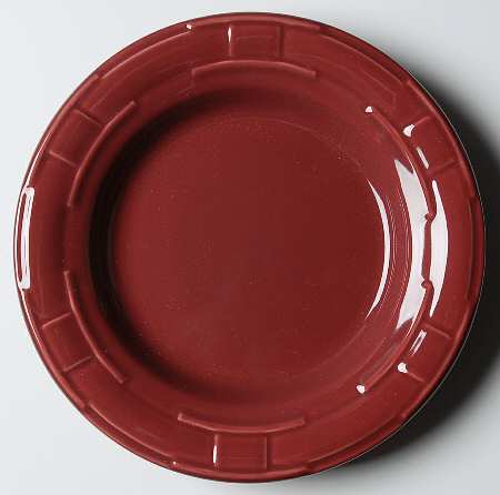 Woven Traditions Paprika Bread & Butter Plate