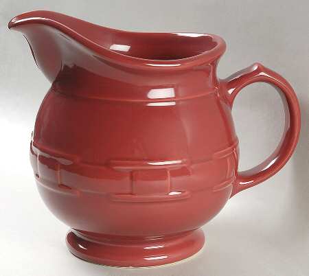 Woven Traditions Paprika 64 Oz Pitcher