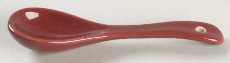 Woven Traditions Paprika Ceramic Tasting Spoon