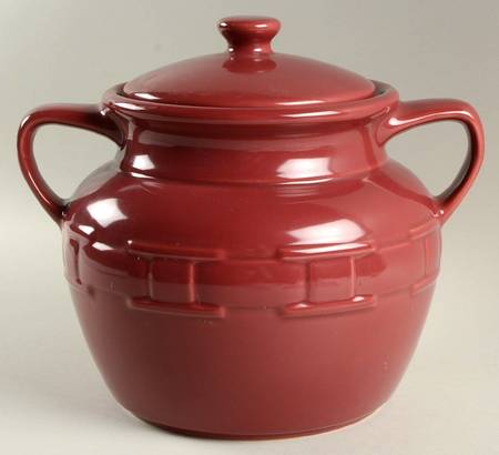 Woven Traditions Paprika Cookie Jar & Lid