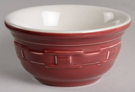 Woven Traditions Paprika 6" Mixing Bowl