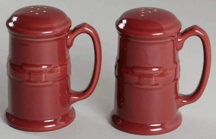 Woven Traditions Paprika Stove Top Salt & Pepper Set