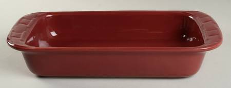 Woven Traditions Paprika 13"  Rectangular Baker