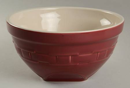 Woven Traditions Paprika 9" Mixing Bowl