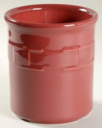Woven Traditions Paprika 5" Utensil Holder