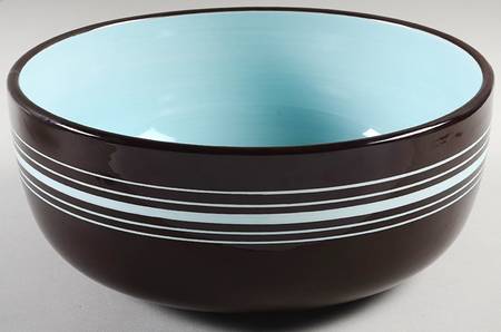 Casual Blues 10" Large Salad Serving Bowl
