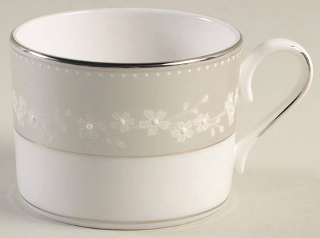 Bellina (Platinum Trim) Flat Cup