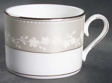 Bellina (Platinum Trim) Flat Cup